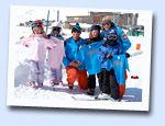 Childrens ski group lessons in Tignes