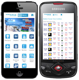 Mobile Web site