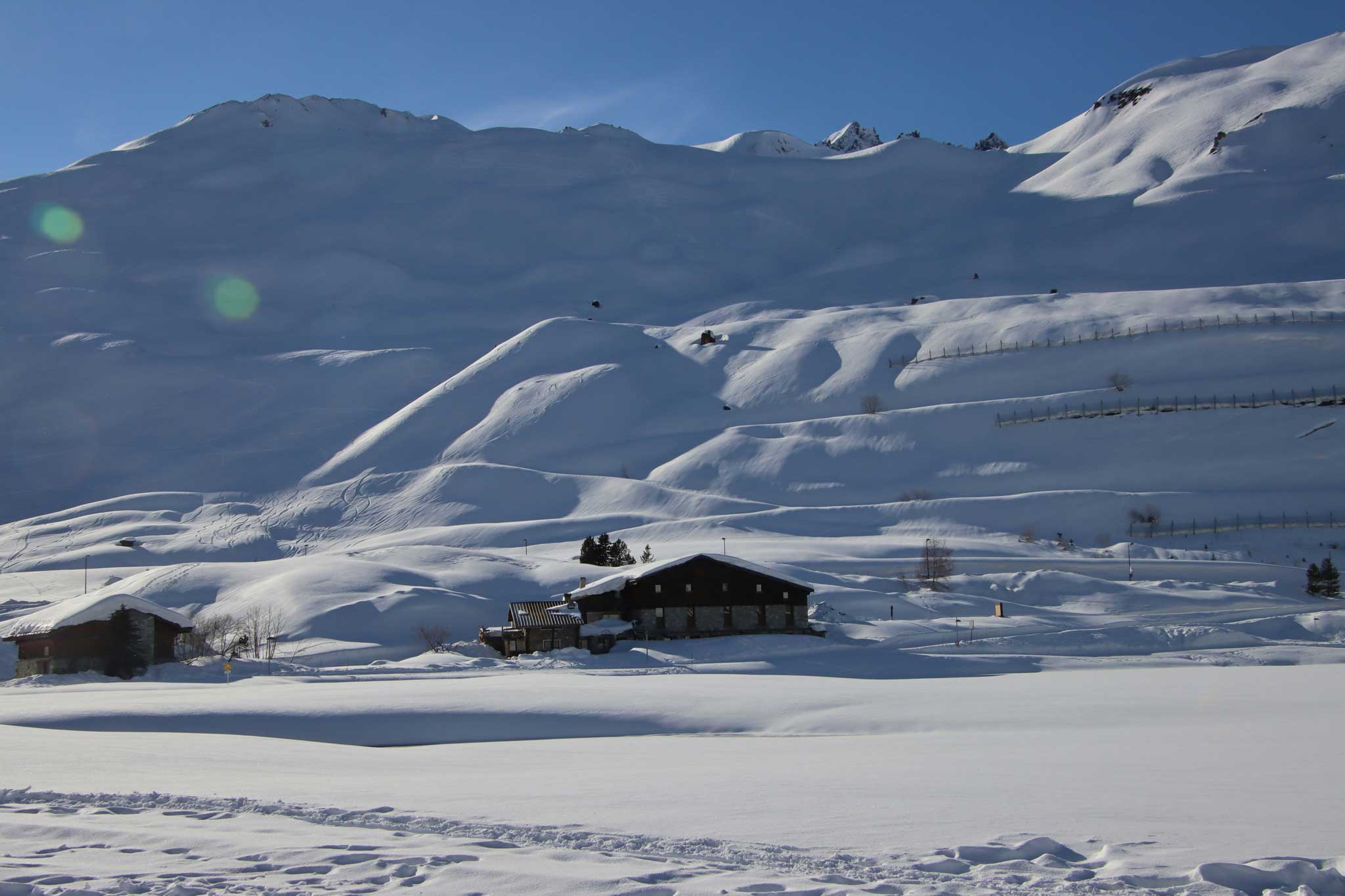 Chalets in Tignes, French Alps